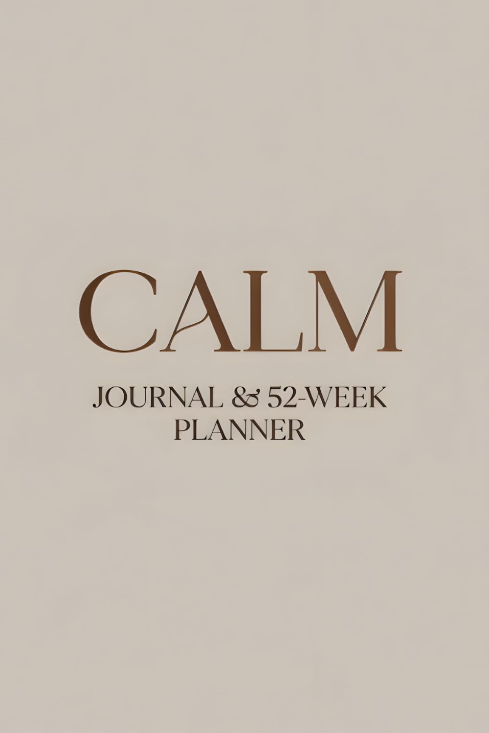 Mental Wellness Journal & 52-Week Planner for Women